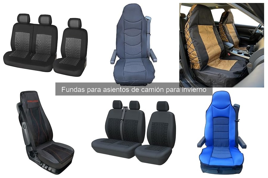 Comparativa de fundas para asientos de camión en invierno