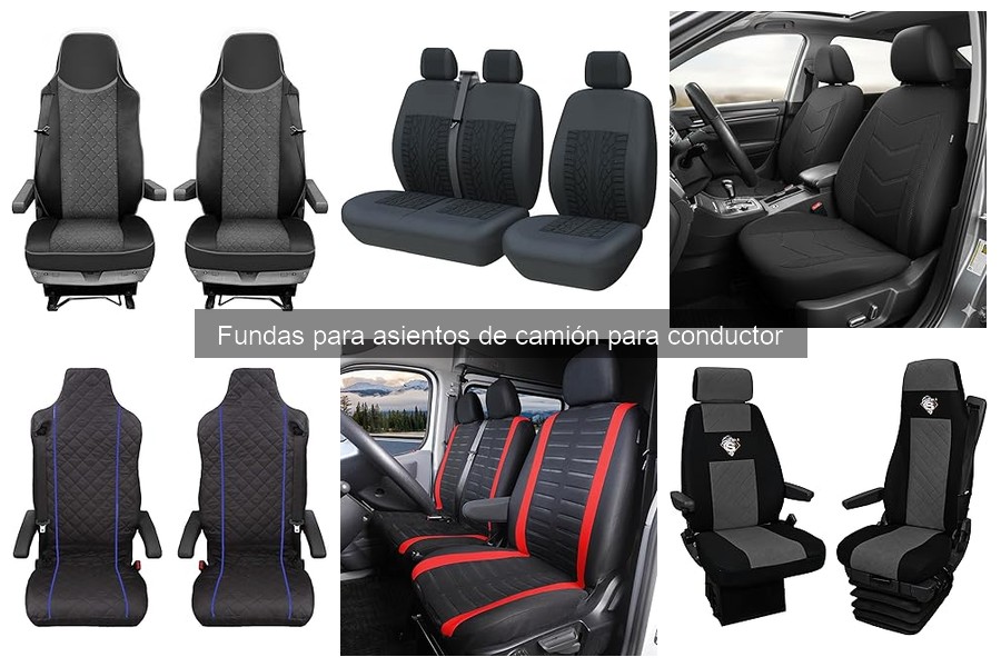 Comparativa de fundas para asientos de camión: las mejores marcas