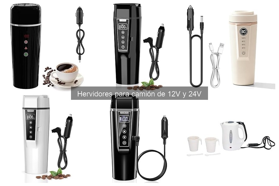 Comparativa de Hervidores para Camión 12V vs 24V