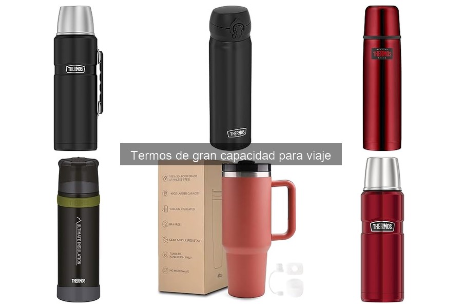 Comparativa de los Mejores Termos de Gran Capacidad