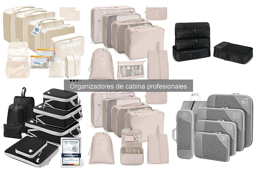 Comparativa de materiales en organizadores de cabina