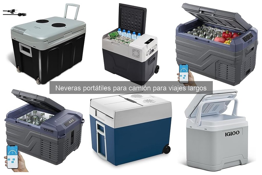 Comparativa de neveras portátiles para camión: Dometic vs VEVOR