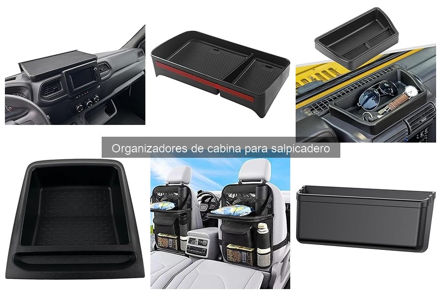 Comparativa de Organizadores de Cabina para Salpicadero