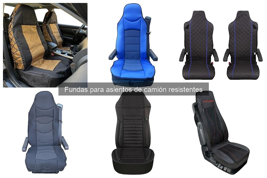Comparativa de precios de fundas para asientos de camión