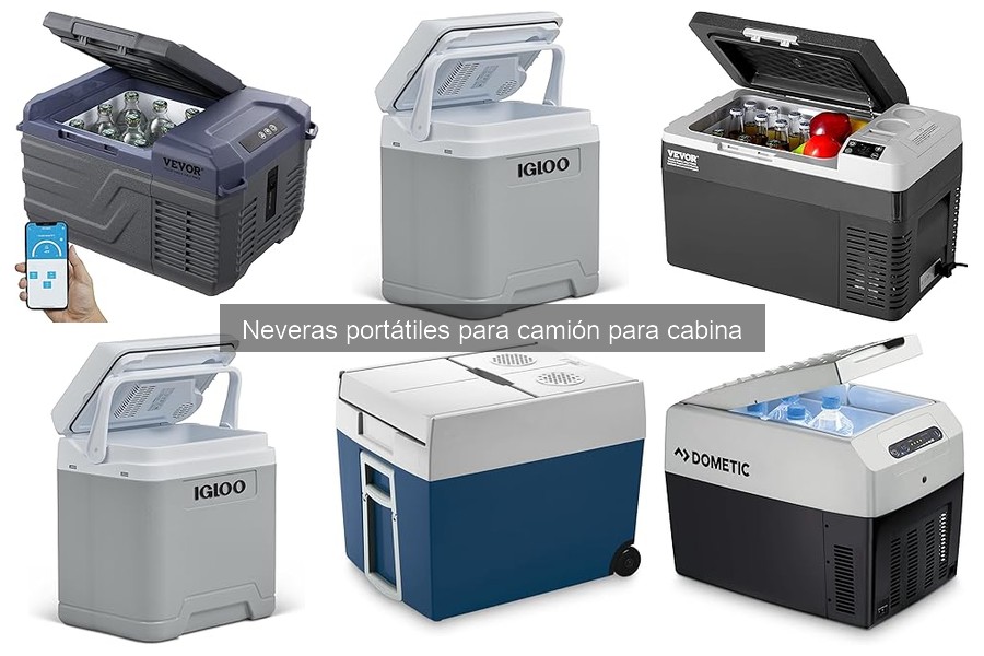 Comparativa de precios de neveras portátiles para camión