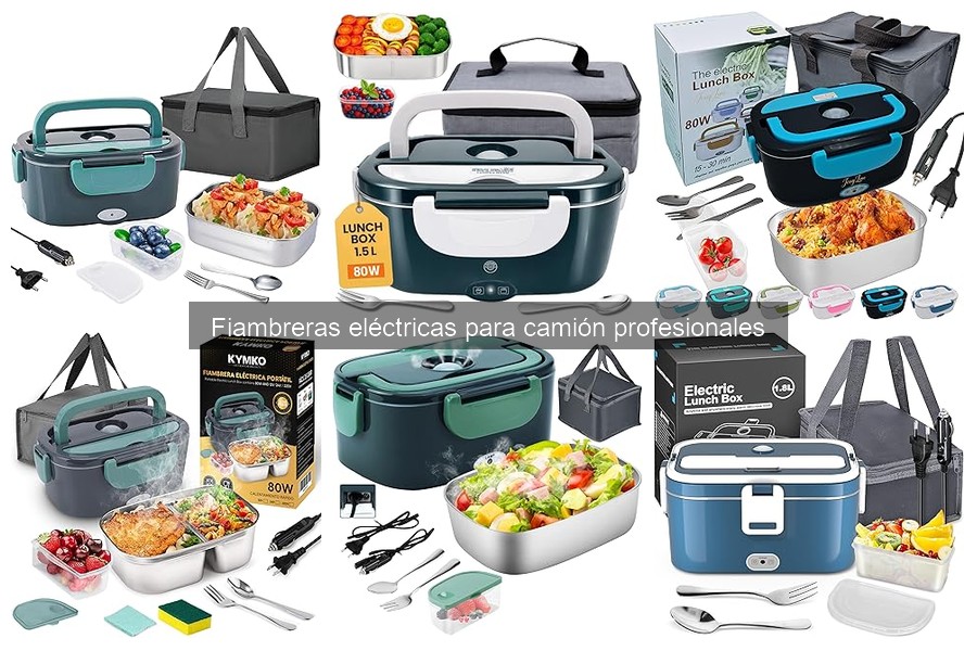 Comparativa: Fiambreras eléctricas vs tradicionales para camiones