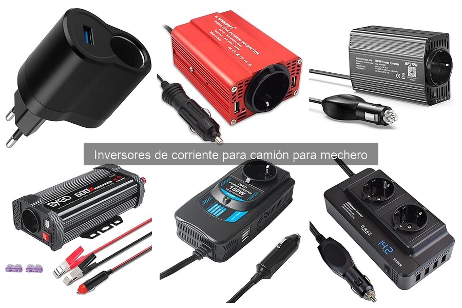 Comparativa: Inversores de corriente para mechero vs. alta capacidad