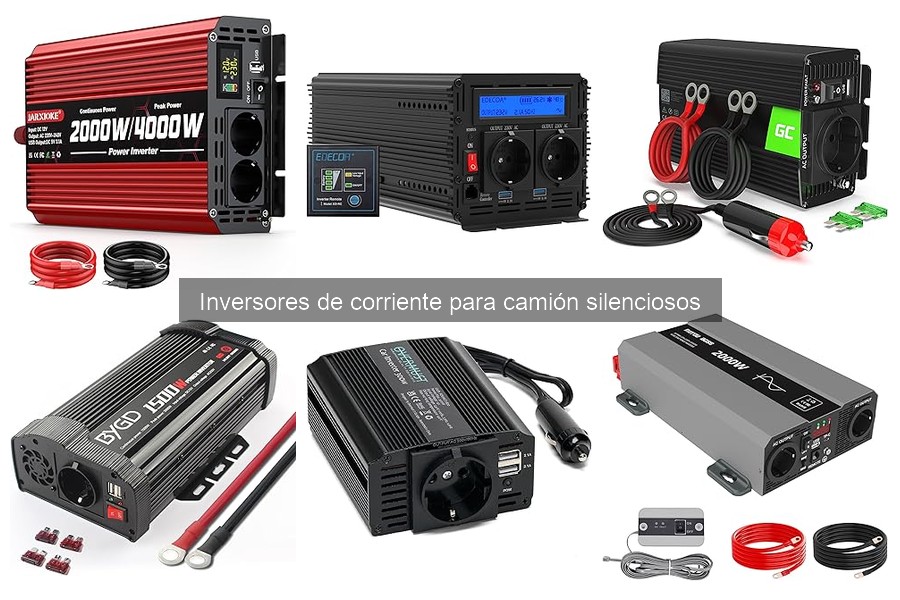 Comparativa: Inversores Silenciosos vs Ruidosos para Camiones