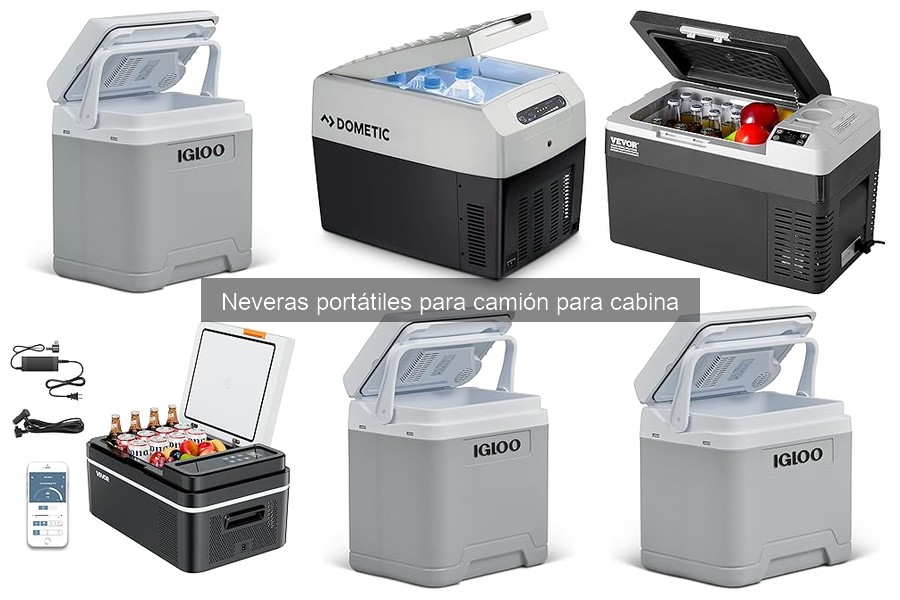 Comparativa: Neveras eléctricas vs. de hielo para camiones