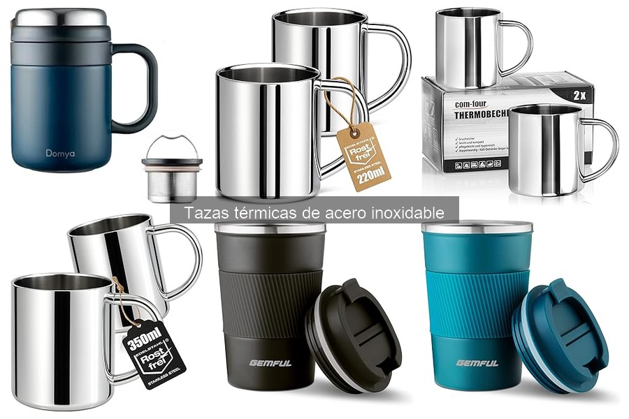 Comparativa Tazas Térmicas de Acero Inoxidable: Frías vs. Calientes