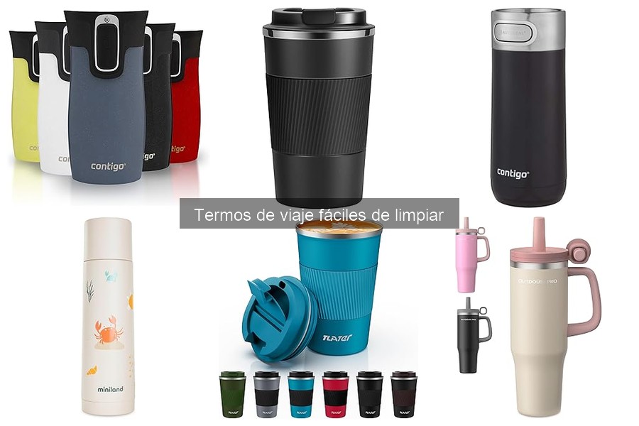 Comparativa: Termos de acero inoxidable vs plástico para viajar