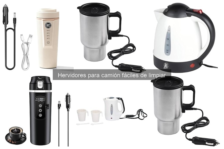 Compra los Mejores Hervidores para Camión Fáciles de Limpiar