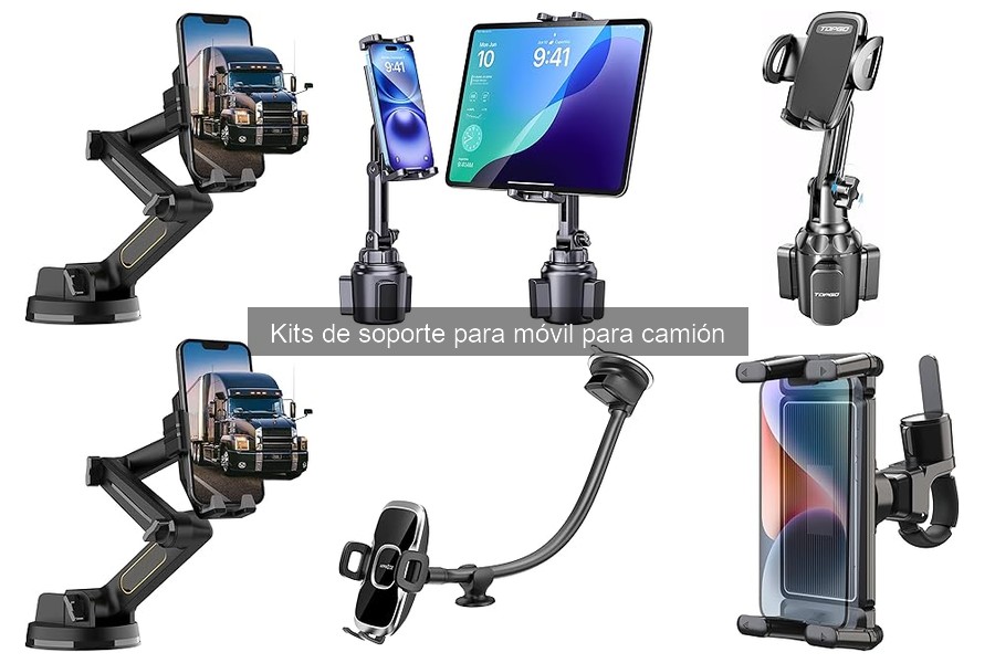 Consejos para mantener kits de soporte de móvil para camión
