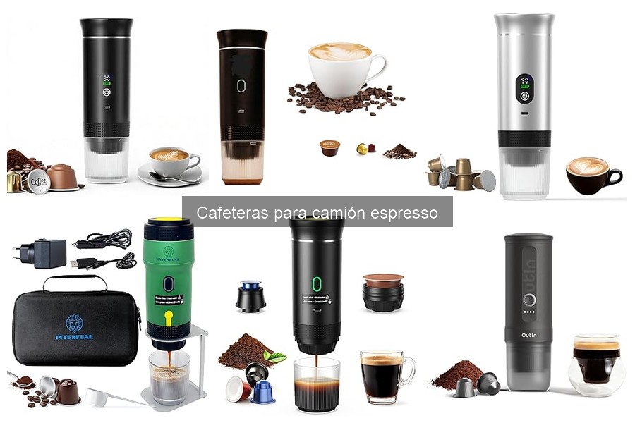 Consejos para usar cafeteras espresso en el camión