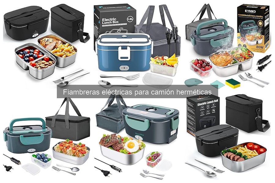Consumo energético de fiambreras eléctricas herméticas