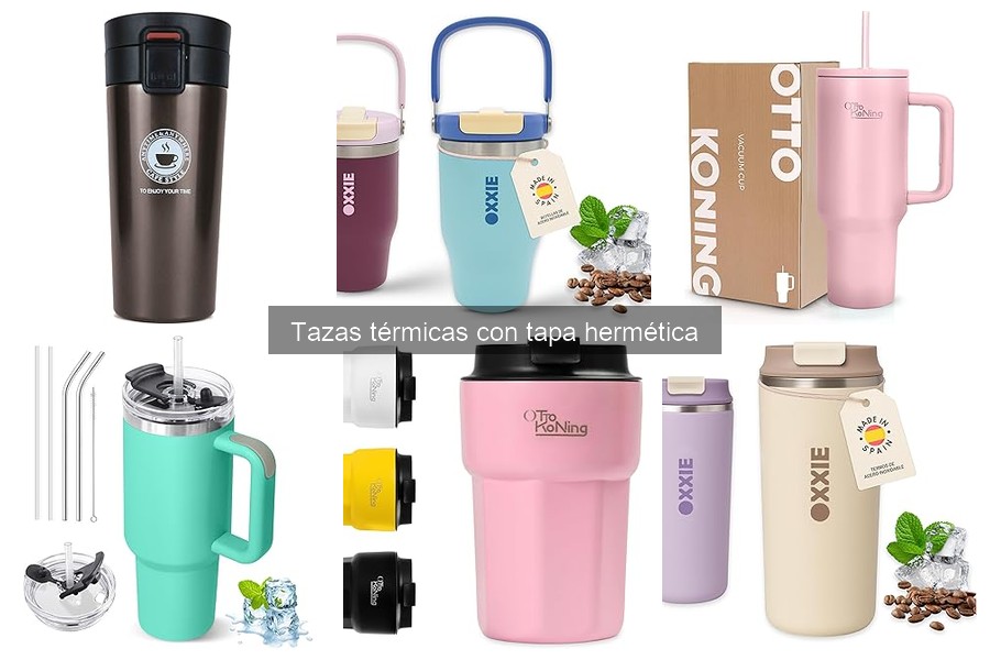 ¿Cuánto tiempo mantienen la temperatura las tazas térmicas?