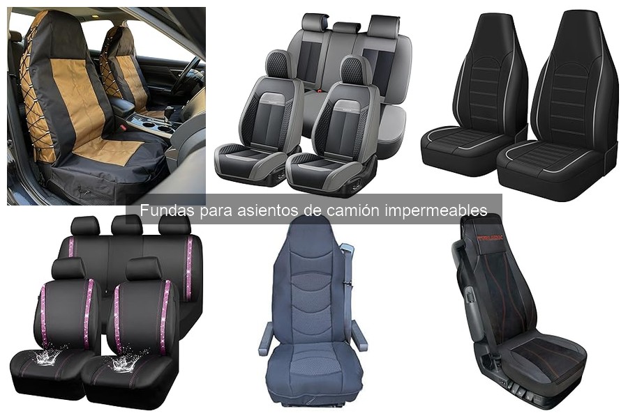 Cuidados y Mantenimiento de Fundas Impermeables para Asientos de Camión