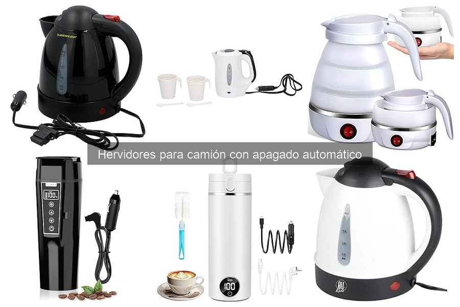 Diferencias entre hervidores de viaje y hervidores para camión