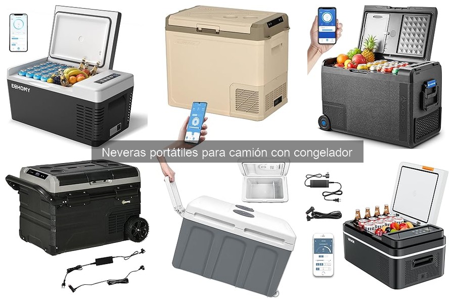 Diferencias entre neveras portátiles y frigoríficos de camión