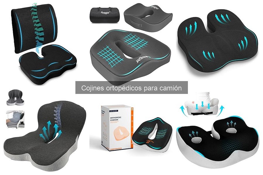 Dónde comprar cojines ortopédicos para camiones: opciones y tips