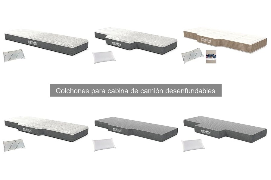 Dónde comprar colchones desenfundables para cabina de camión
