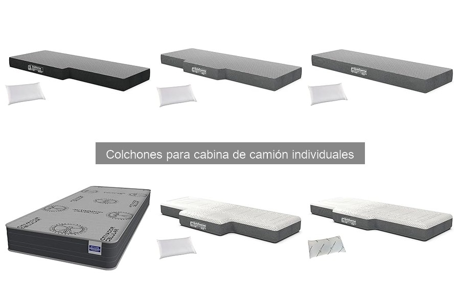 Dónde comprar colchones para cabina de camión individuales