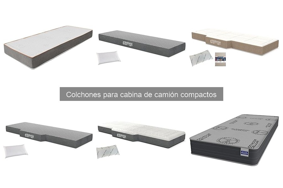 Dónde comprar colchones para cabina de camión: mejores ofertas