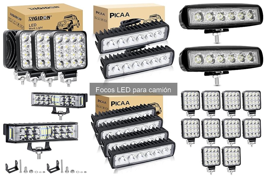 Dónde comprar focos LED para camiones económicos en línea