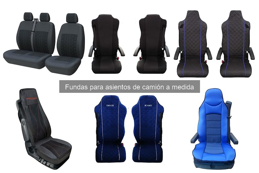 Dónde comprar fundas para asientos de camión a medida