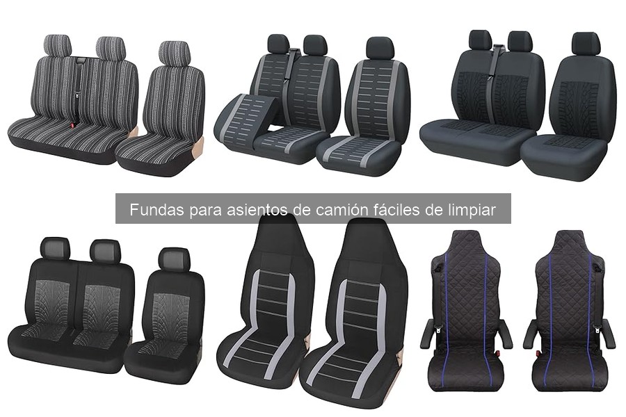 Dónde comprar fundas para asientos de camión fácilmente