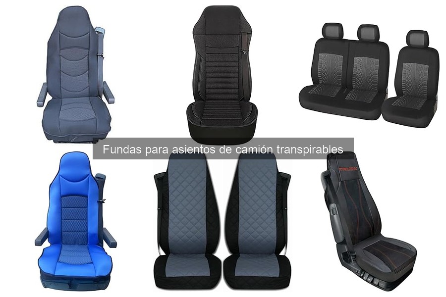 Dónde comprar fundas para asientos de camión transpirables