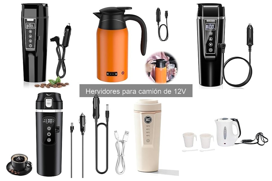 Dónde comprar hervidores de 12V para camiones: Guía completa