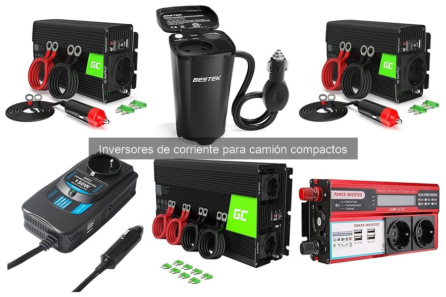 Dónde comprar inversores de corriente compactos para camión