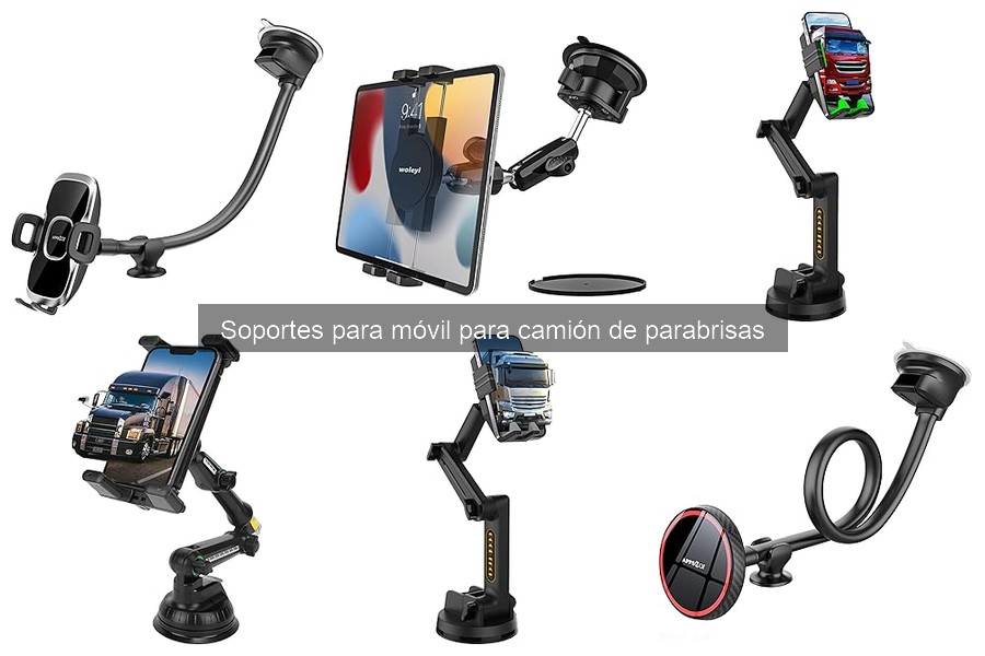 Dónde comprar soportes para móvil para camión: mejores opciones