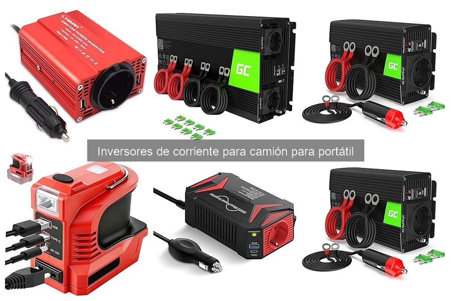 Dónde comprar un inversor de corriente para camión
