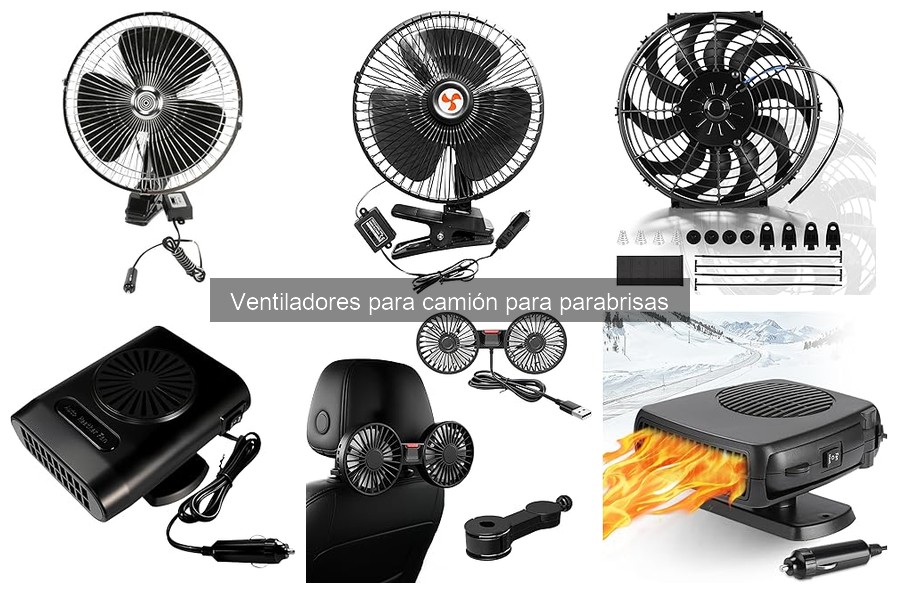 Dónde comprar ventiladores para camión para parabrisas