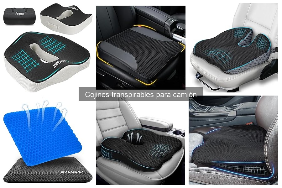 Efectividad de los cojines transpirables para camiones