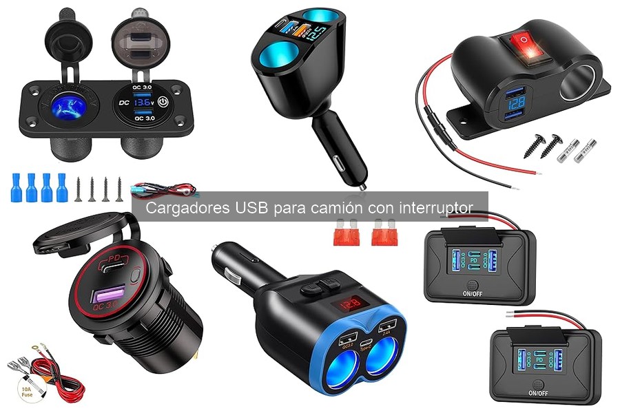 Errores comunes al elegir cargadores USB para camiones