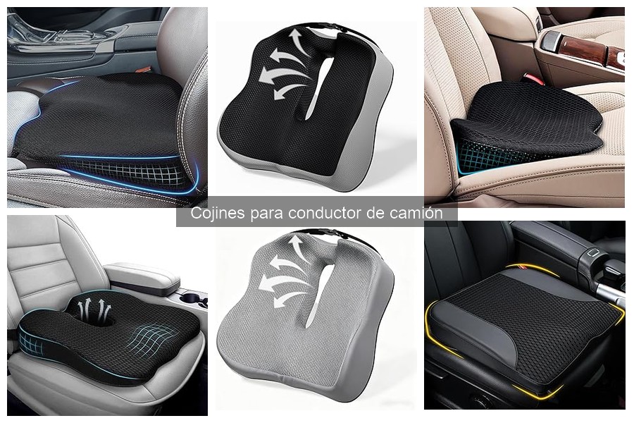Errores Comunes al Elegir Cojines para Conductores de Camión