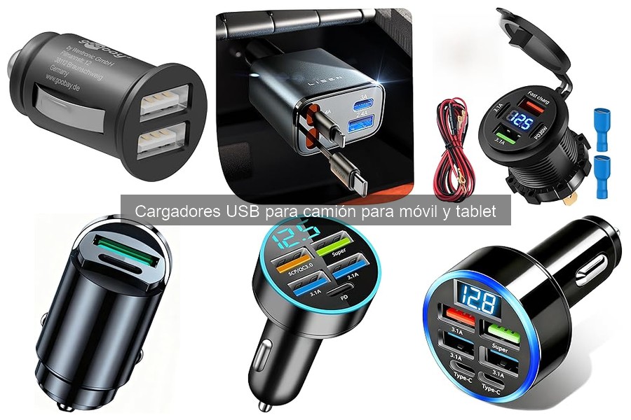 Errores comunes al usar cargadores USB en camiones