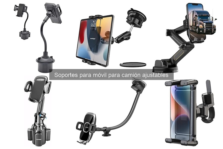 Errores comunes al usar soportes para móvil en camiones