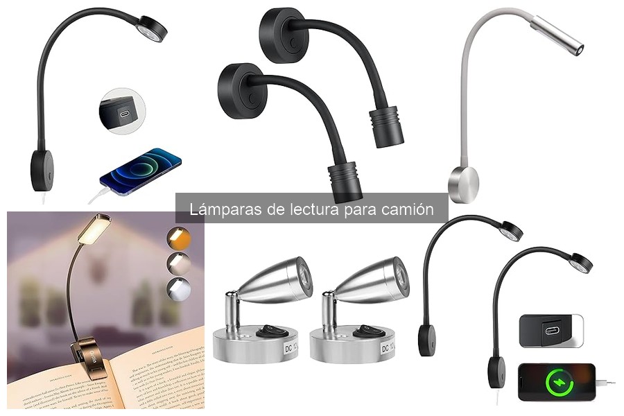 Errores comunes con lámparas de lectura para camión