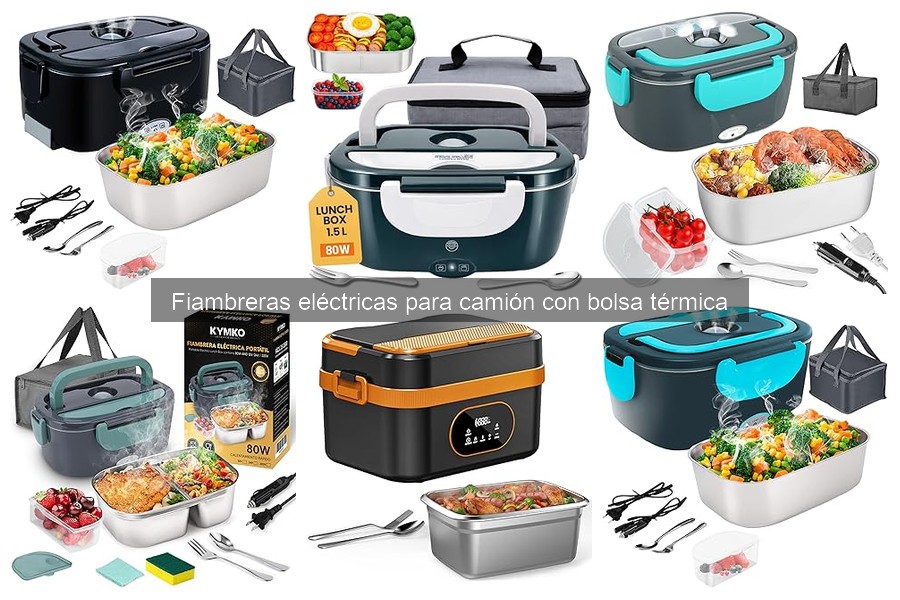 Fiambreras eléctricas vs térmicas: ¿Cuál elegir para tu camión?
