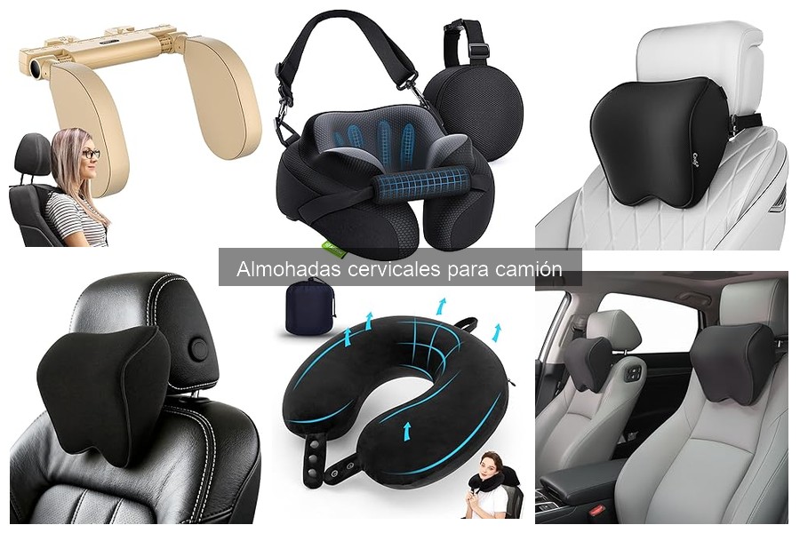 Guía de compra de almohadas cervicales para camiones