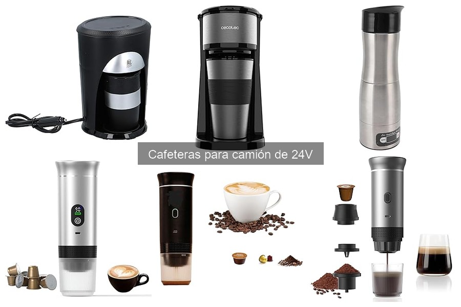 Guía de compra de cafeteras de 24V para camiones