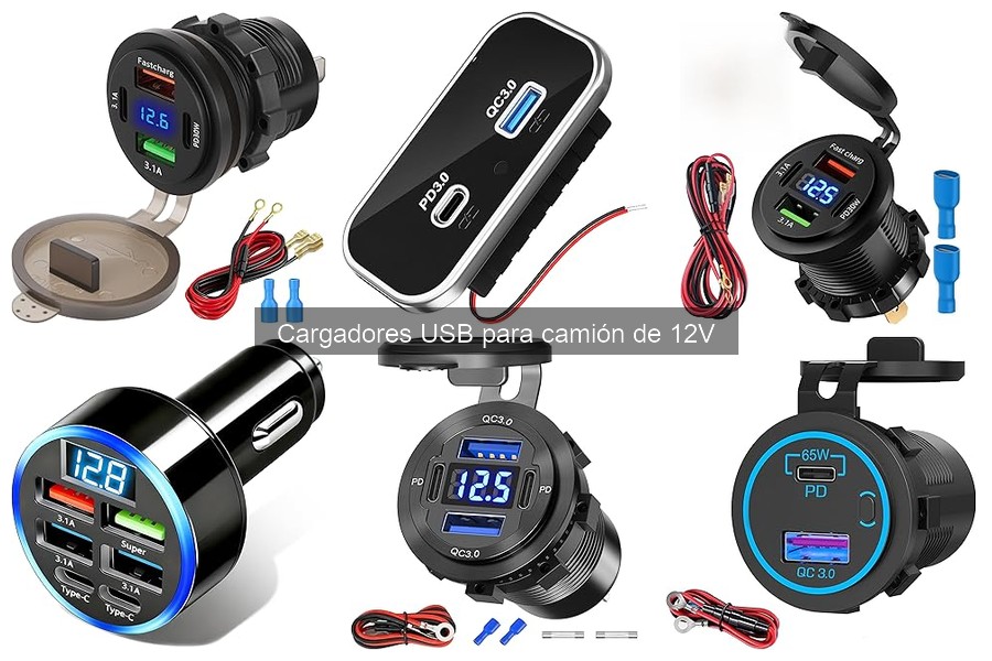 Guía de compra de cargadores USB para camiones de 12V