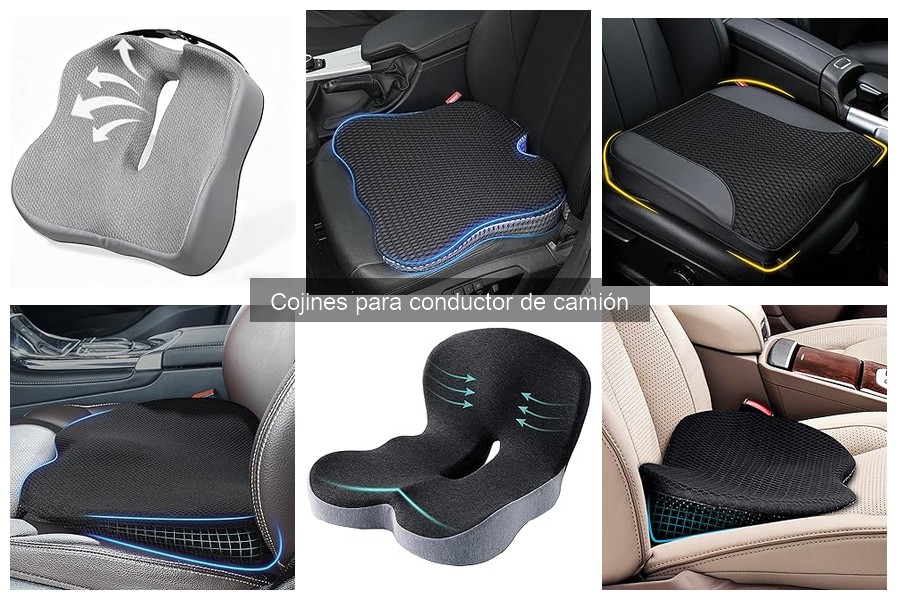 Guía de compra de cojines para conductor de camión