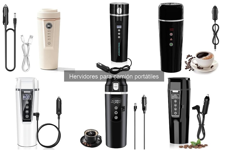 Guía de compra de hervidores portátiles para camión