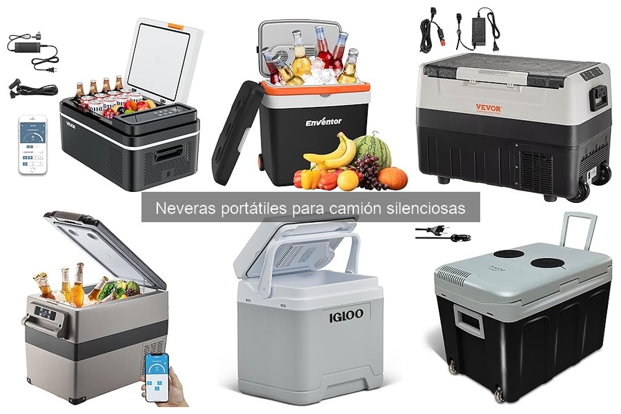 Guía de compra de neveras portátiles silenciosas para camiones