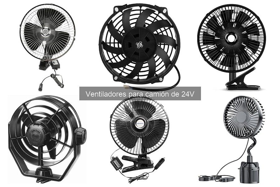 Guía de compra de ventiladores de 24V para camiones